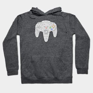 Gamepad SixtyFour - Grey Hoodie